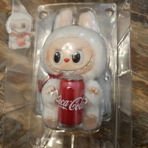 Coca-Cola Labubu with Coke Can.  Never Taken Out Of Plastic.